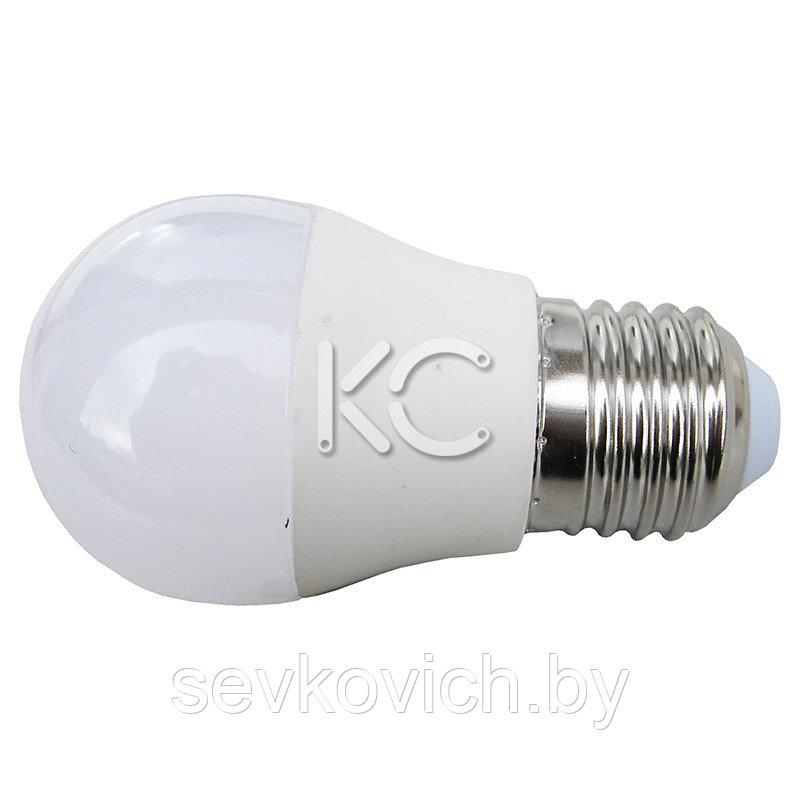 Лампа светодиодная G45-5W-4000K-E27 - фото 1 - id-p24297347