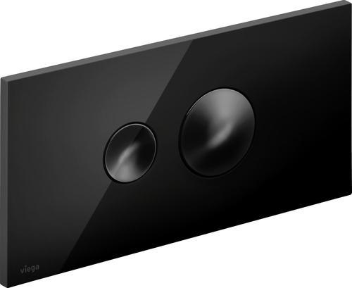 Кнопка смыва Visign for Style 10, пластик, черный арт 686543