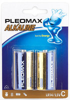 Pleomax LR14-2BL Alkaline батарейка (2 блистер)