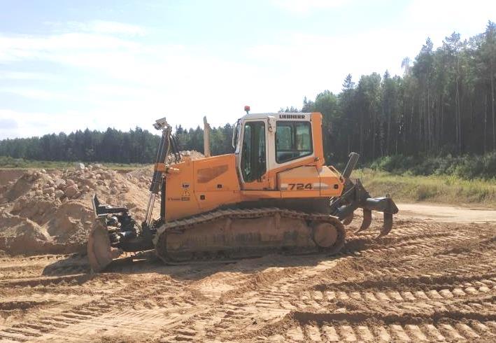 Бульдозер гусеничный Liebherr PR 724 Litronic (б/у) 2015 г.