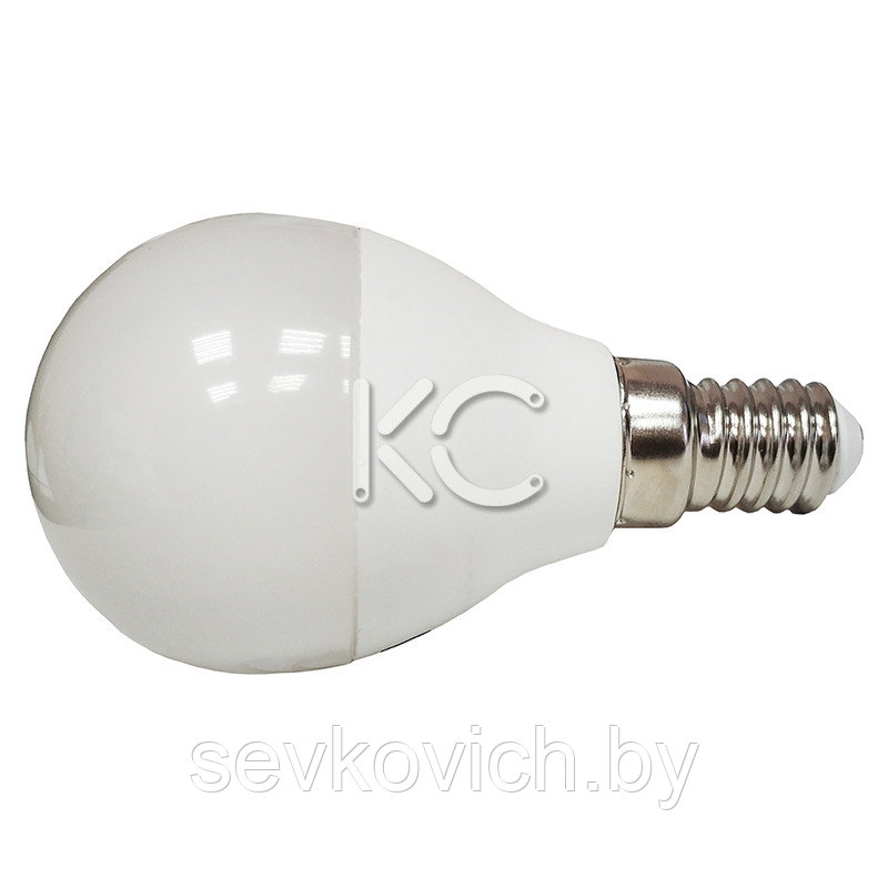 Лампа светодиодная G45-5W-4000K-E14-KC