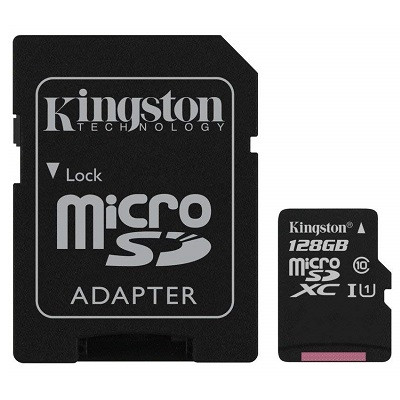 Карта памяти Kingston Canvas Select Micro SDXC UHS-1 128Gb - фото 2 - id-p101896983