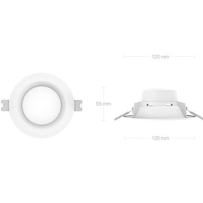 Встраиваемый светильник Yeelight Xiaomi Downlight (тёплый жёлтый/белый) ( YLSD03YL)