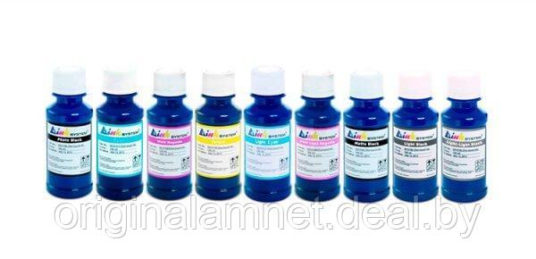 Комплект ультрахромных чернил INKSYSTEM для Epson R3000 100 мл. (9 цветов) - фото 1 - id-p18405701