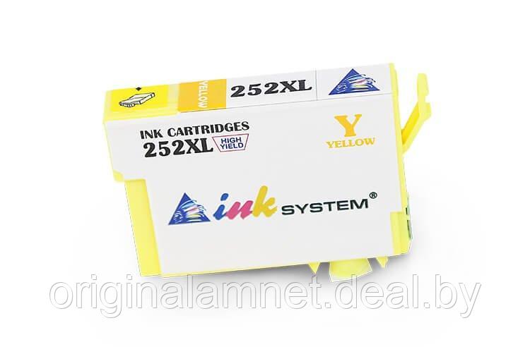 Картридж совместимый Yellow (T252XL) для Epson WF-3620/WF-3640/WF-7610/WF-7620/WF-7710/WF-7720 - фото 1 - id-p67081468