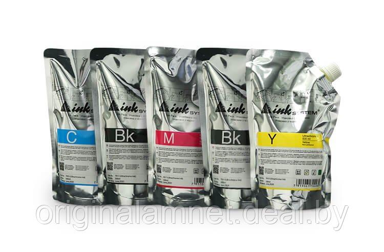 Комплект ультрахромных чернил INKSYSTEM для Epson SC-T7200 500 мл. (5 цветов) - фото 1 - id-p86817750
