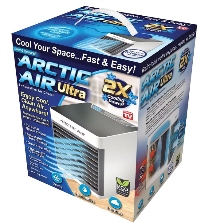 Охладитель воздуха (Персональный Кондиционер) ARCTIC AIR 2X Ultra - фото 2 - id-p102066219