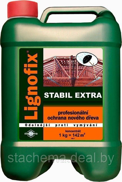 Лигнофикс Стабил Экстра, 5 кг концентрат коричневый (профилактика  от насекомых, грибков и плесени) на 710 м.к