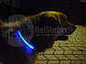 Светящийся ошейник для собак (3 режима) Glowing Dog Collar Красный, фото 7