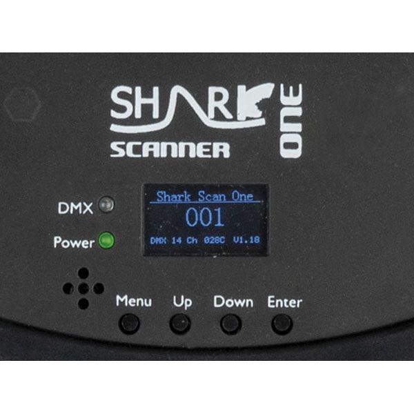 Сканер эффекта SHARK SCAN ONE 100W White LED - фото 5 - id-p102084801