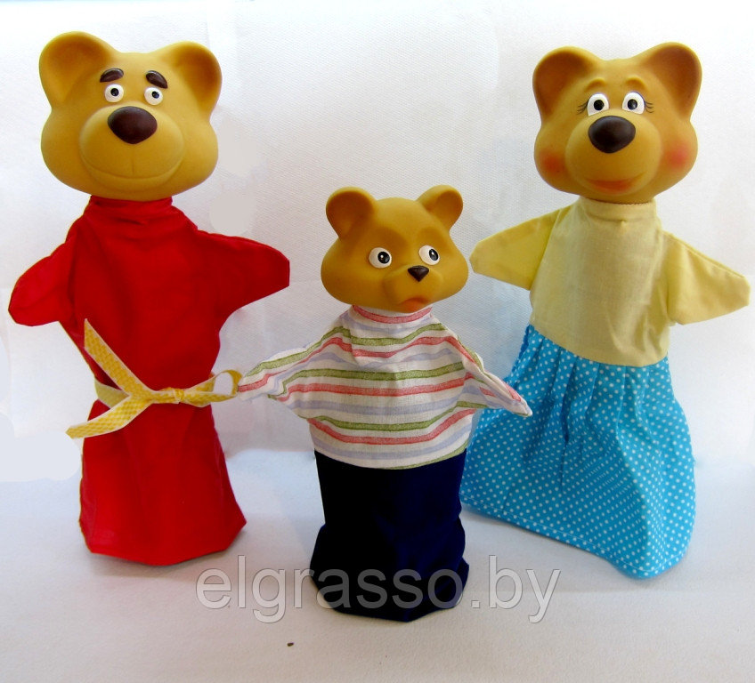 Набор кукол для театра "Три медведя", Радуга - фото 1 - id-p102087709