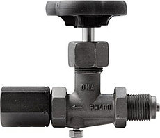 Игольчатый клапан S004.16.100 G1/2 внутр.-G1/2 наруж., сталь