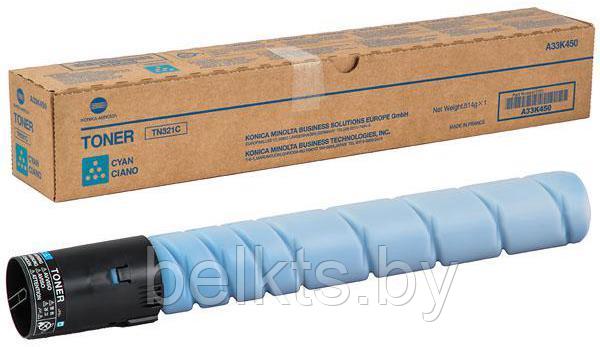 Картридж для Konica Minolta Bizhub C224/C284/C364 Cyan TN-321C (ОРИГ)