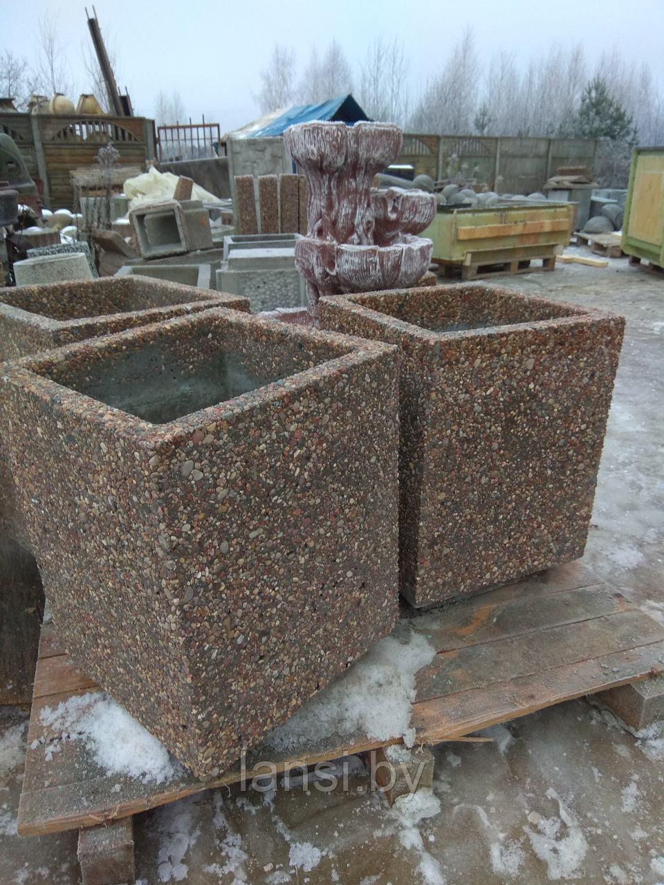 Урна бетонная " Куб М"-1.59 - фото 5 - id-p96735276