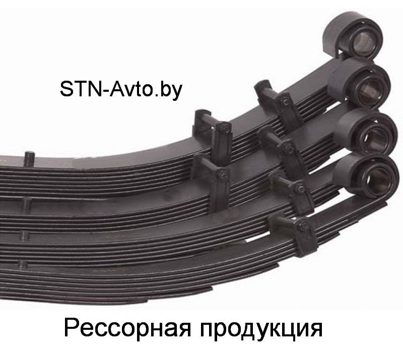 Рессора ГАЗ-53, 3307, 3309 передняя 53-2902012-02 (12 листов) L=1225 мм, 3309-2902012 - фото 8 - id-p101920659