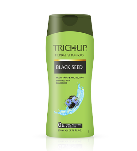 Шампунь Тричуп с черным тмином Trichup Herbal Shampoo без SLS и парабенов, 200 мл - фото 1 - id-p78496341