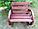 Кресло садовое деревянное "КОЛЕСО", фото 2