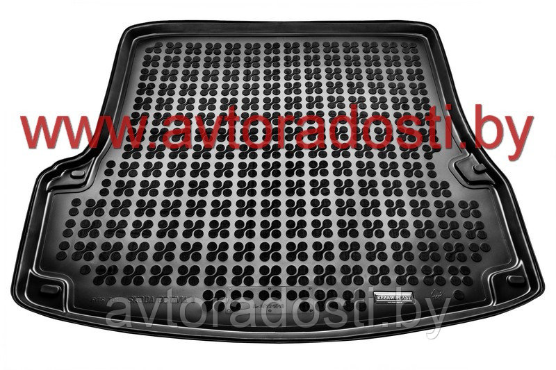 Коврик в багажник для Skoda Octavia A5 (2004-2013) лифтбек / Шкода Октавия [231510] (Rezaw-Plast)