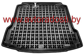 Коврик в багажник для Skoda Rapid (2012- / 2020-) лифтбек / Seat Toledo / без "ушей" / Шкода Рапид [231520]