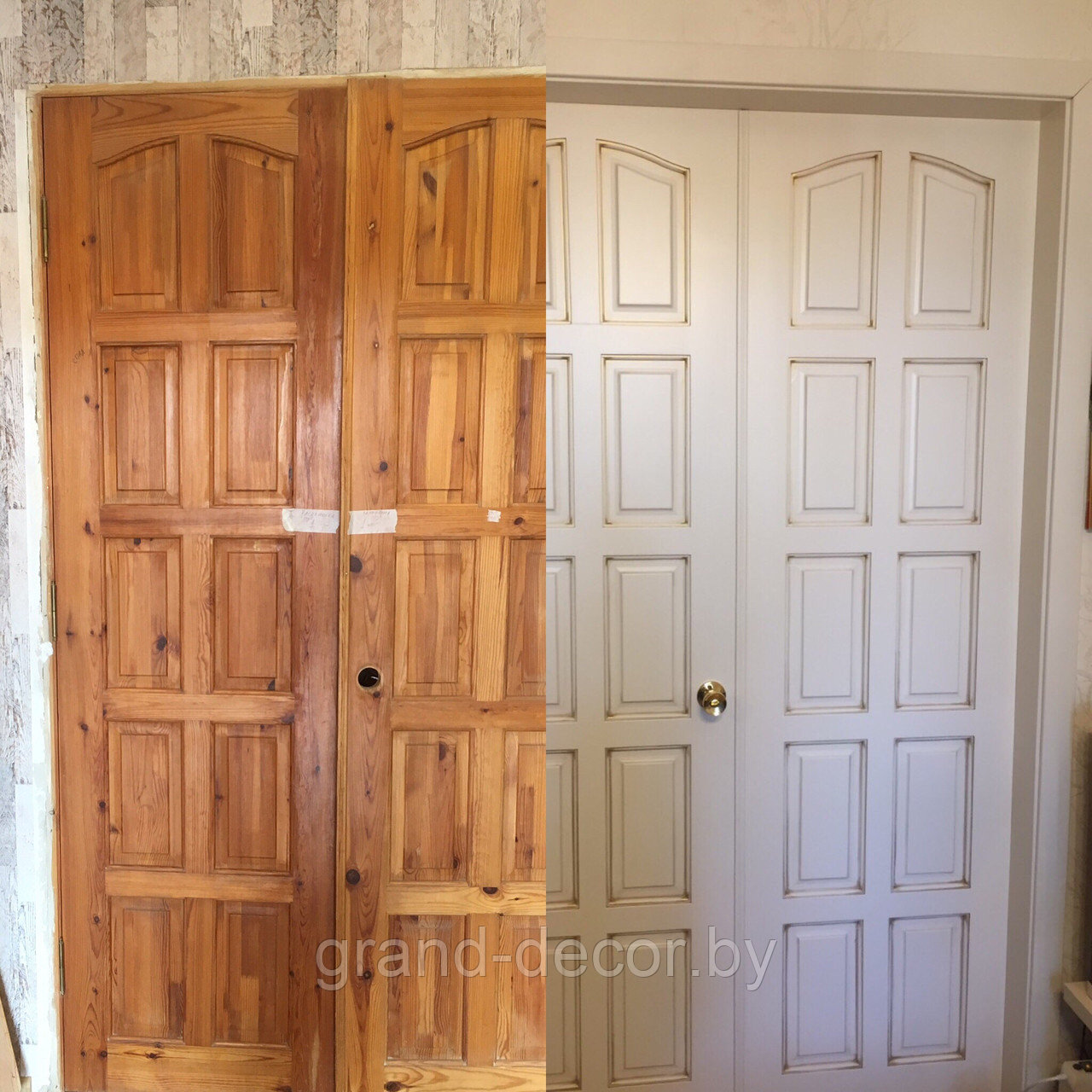 Реставрация деревянных межкомнатных дверей