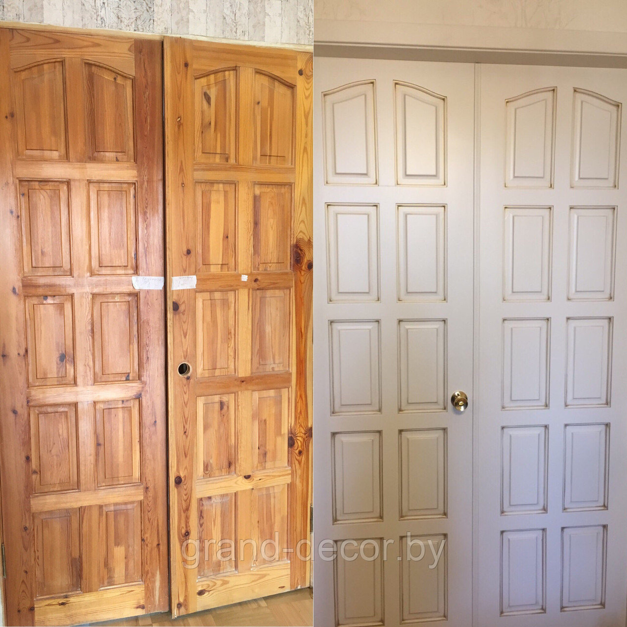 Реставрация деревянных межкомнатных дверей - фото 2 - id-p102146849