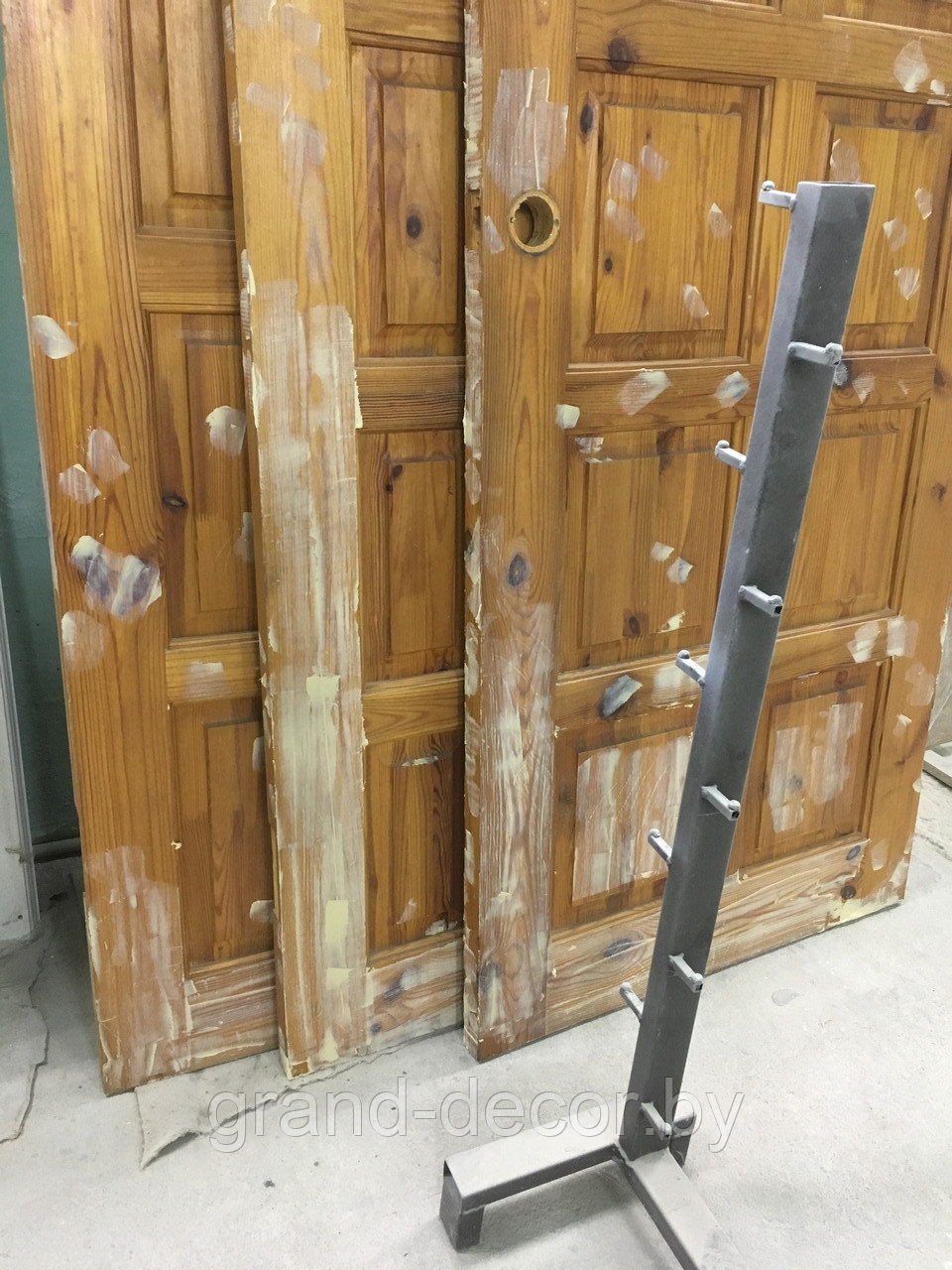 Реставрация деревянных межкомнатных дверей - фото 4 - id-p102146849