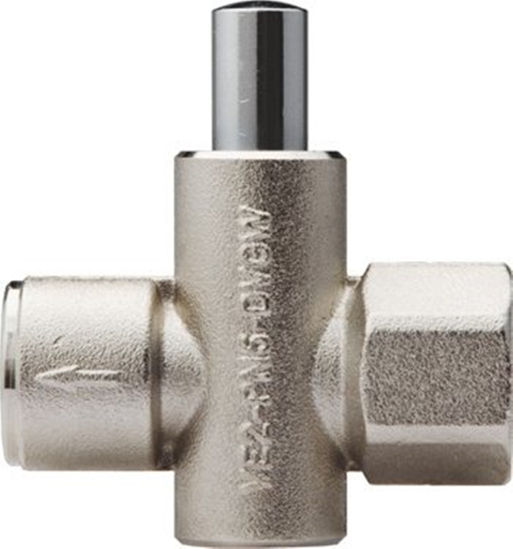 Клапан запорный VE2-2-G1/2 для установки манометра Росма - фото 1 - id-p100987209