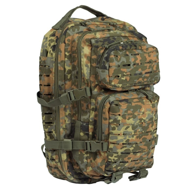 Рюкзак тактический US Assault Pack Laser Cut Германия, 40л, Флектарн. - фото 1 - id-p102153543