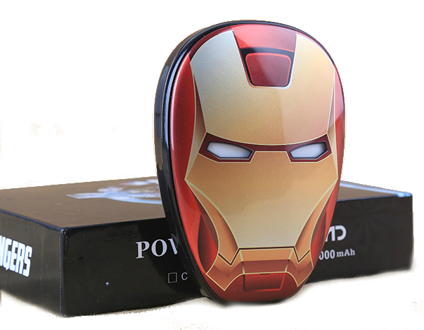 Портативное зарядное устройство Marvel 12000 mAh