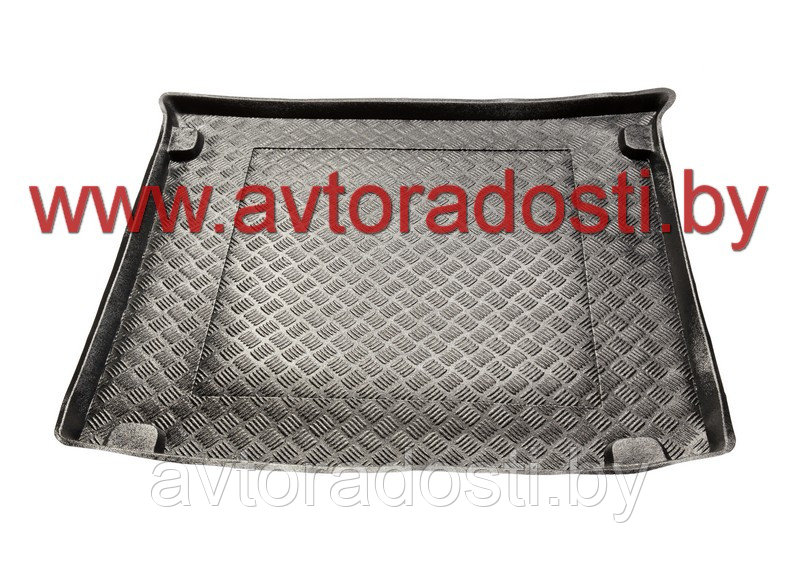 Коврик в багажник для Volkswagen Caddy Life (2005-2015) 5 мест / [101829] (Rezaw-Plast PE)