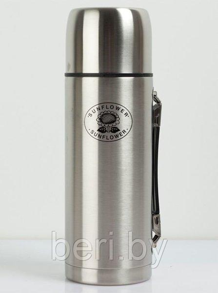 SVH1200 Термос 1,2 литра с ручкой, SunFlower, подсолнух - фото 2 - id-p102154234
