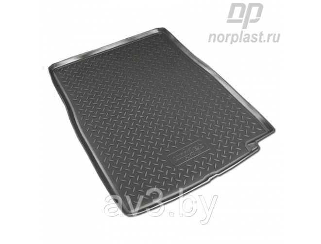 Коврик в багажник BMW 7 F02 (F01) седан (Long) 2009- / БМВ Ф02 (Norplast)