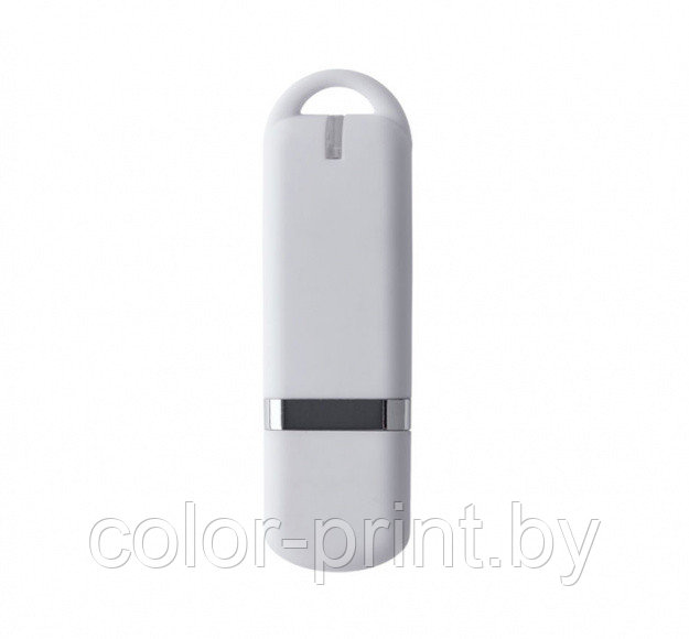 Флеш накопитель USB 2.0 Memo, пластик Софт Тач, белый/белый , 16 Gb - фото 3 - id-p102150977