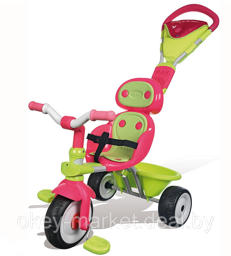 Детский трехколесный велосипед Smoby Baby Driver - фото 3 - id-p102177405