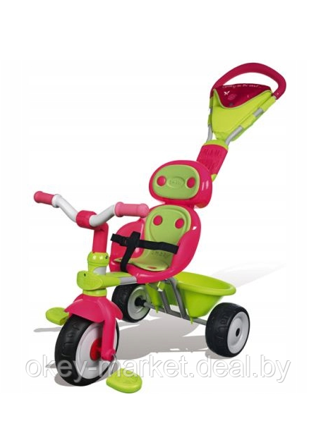 Детский трехколесный велосипед Smoby Baby Driver - фото 5 - id-p102177405