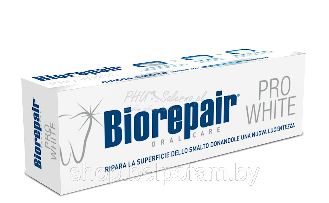 Зубная паста отбеливающая Biorepair Pro White - фото 1 - id-p102187771