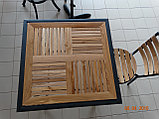 Набор садовой мебели, Стол и 2 стула, Деревянная мебель, фото 4