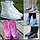 Защитные чехлы (дождевики, пончи) для обуви от дождя и грязи с подошвой, фото 3