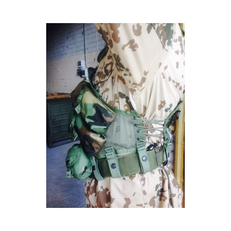 Разгрузка тактическая US Load Bearing Vest США, Woodland. - фото 3 - id-p102189790