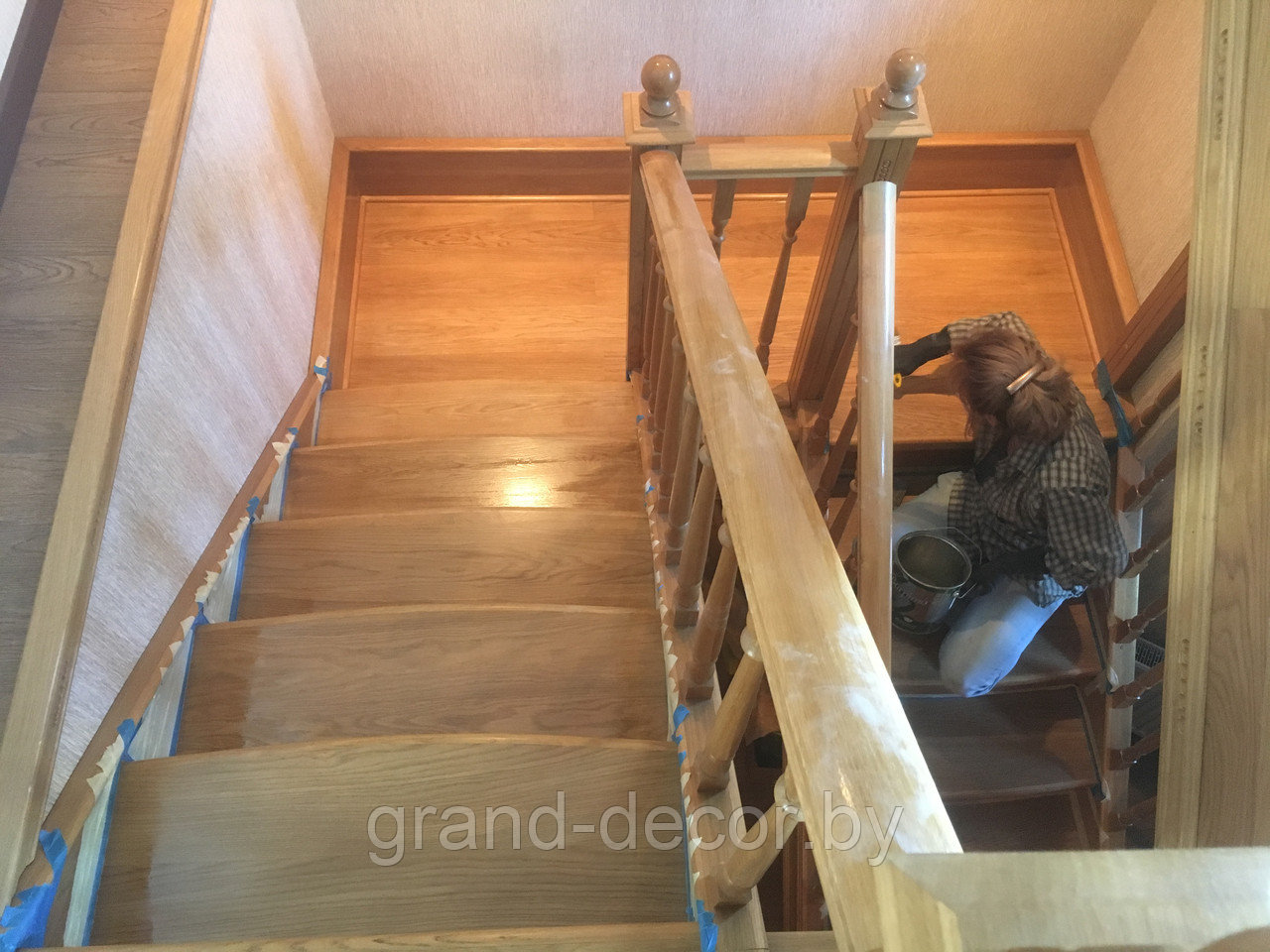 Реставрация деревянных лестниц - фото 5 - id-p102190438