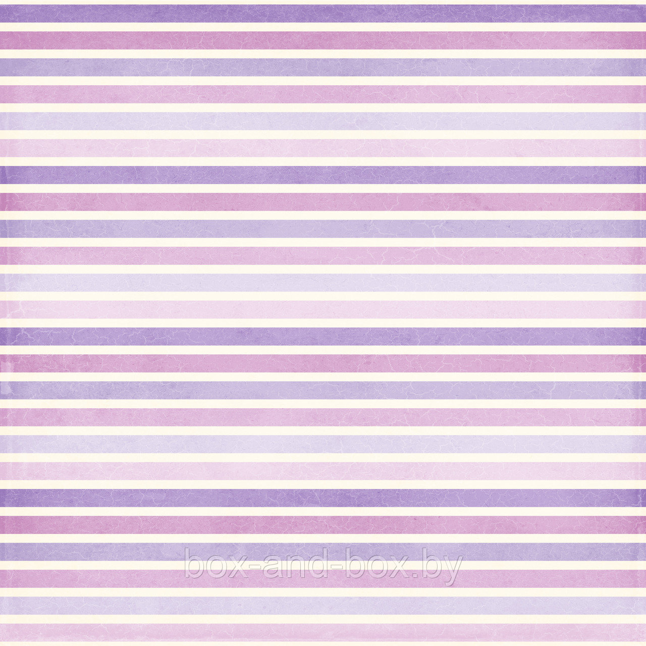 Коробка "Полоска сиреневая" размер 17*14*8 см