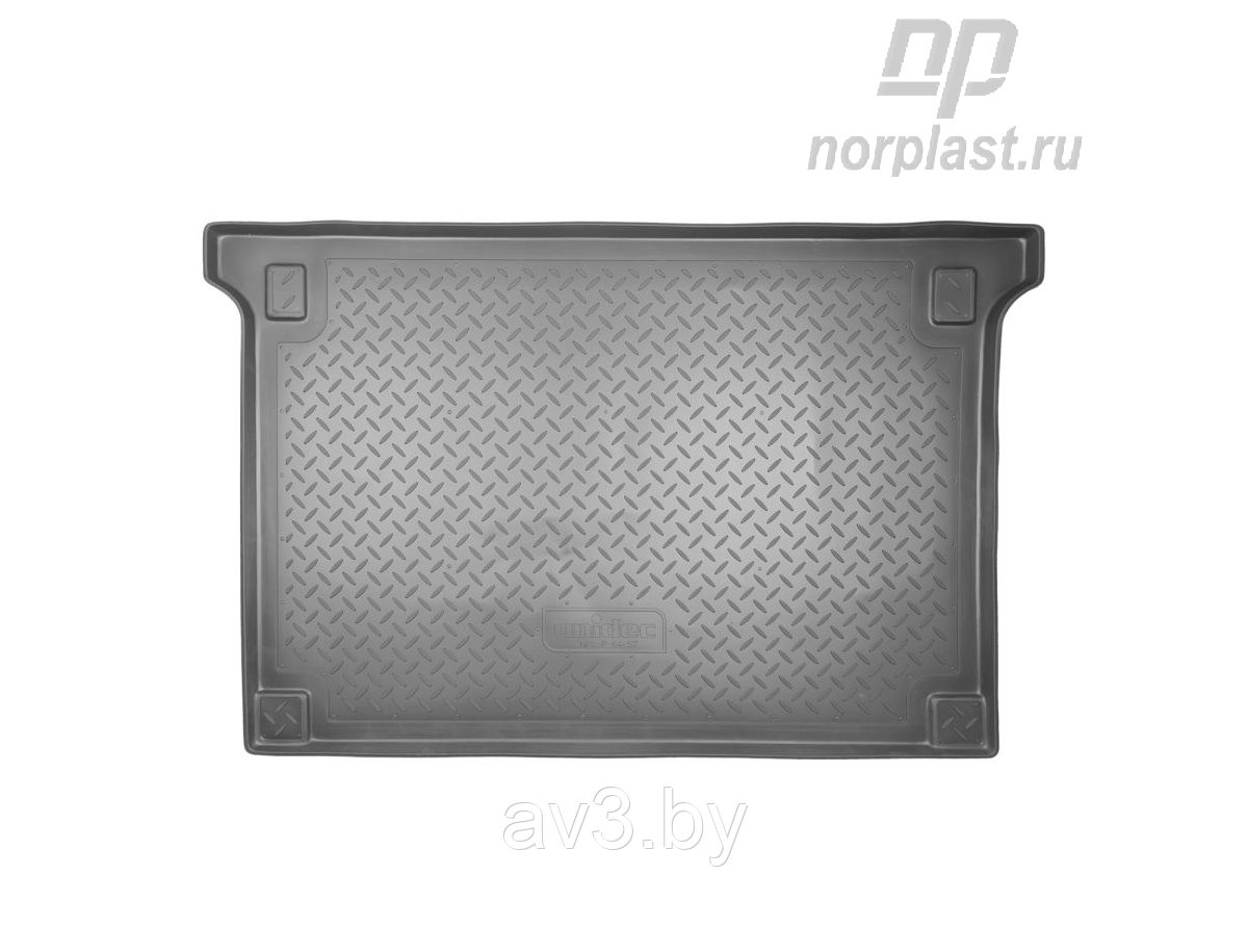 Коврик в багажник Citroen Berlingo B9 2008- пасс,4 дв. / Peugeot Partner Tepee (Norplast)