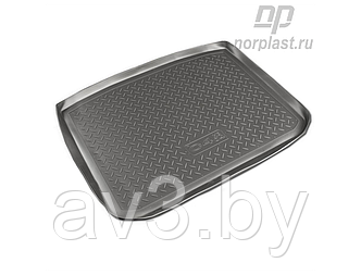 Коврик в багажник Citroen C4 хэтчбек 2004-2010 / Ситроен С4 (Norplast)