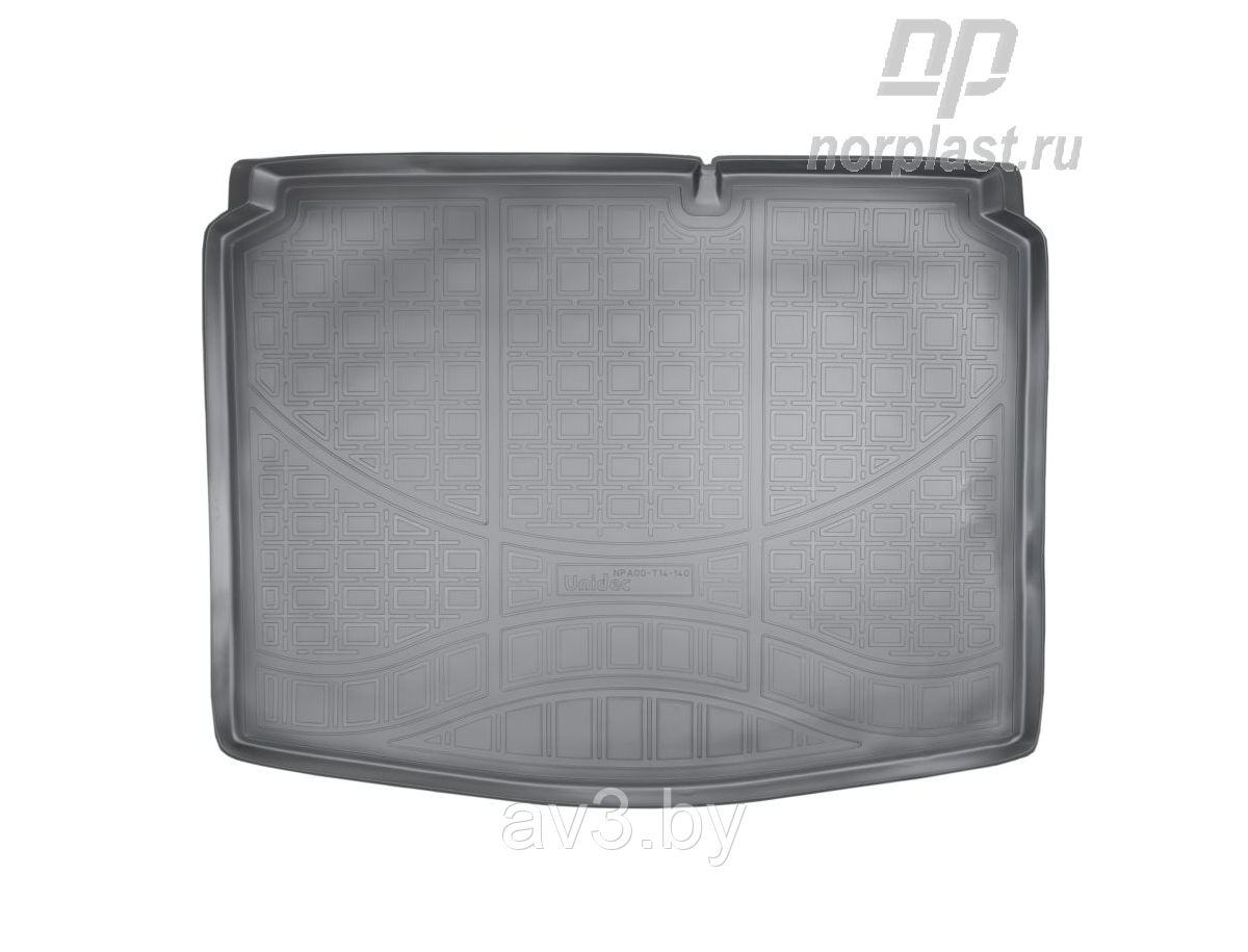 Коврик в багажник Citroen C4 хэтчбек 2011- / Ситроен С4 (Norplast)