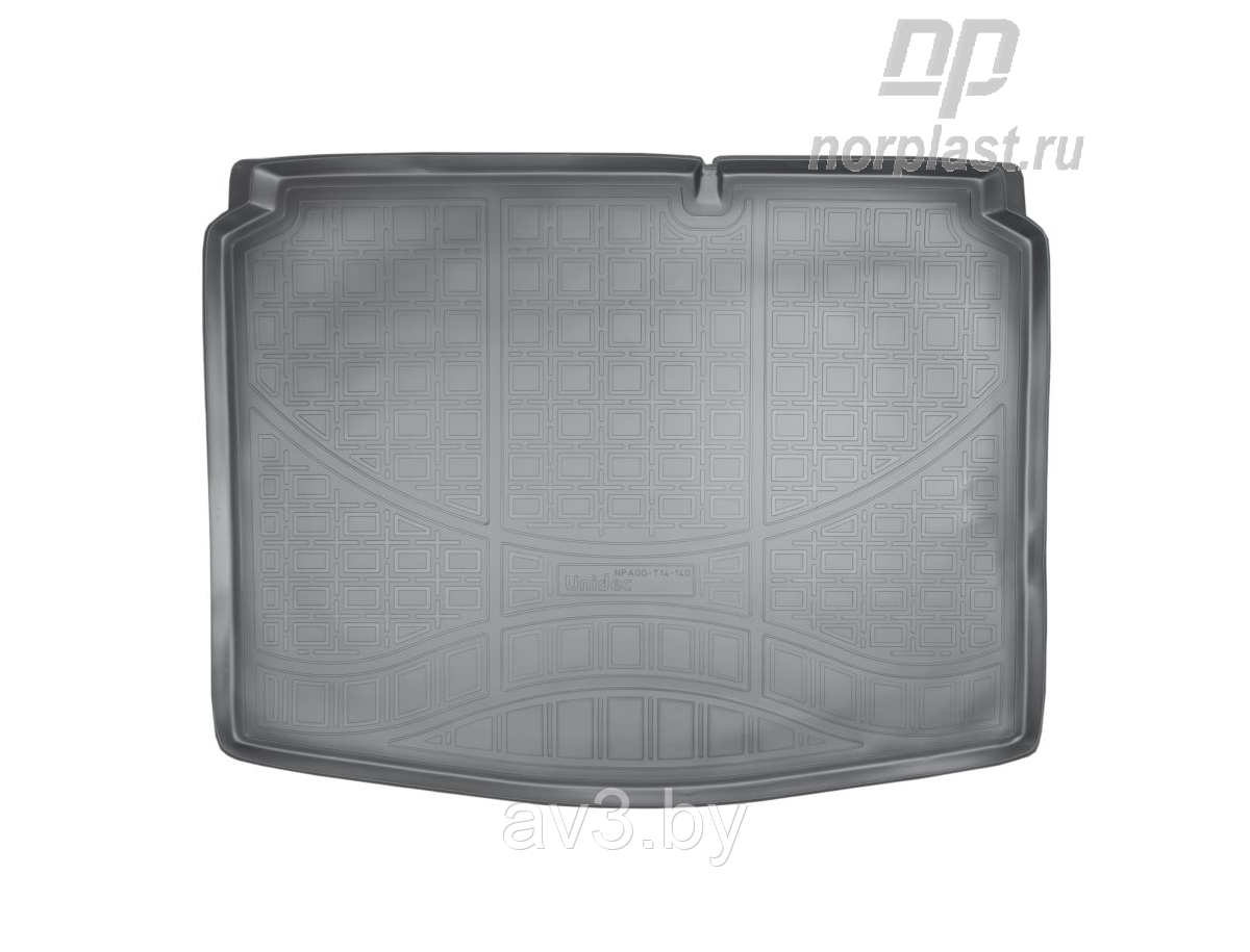 Коврик в багажник Citroen C4 седан 2013- / Ситроен С4 (Norplast)