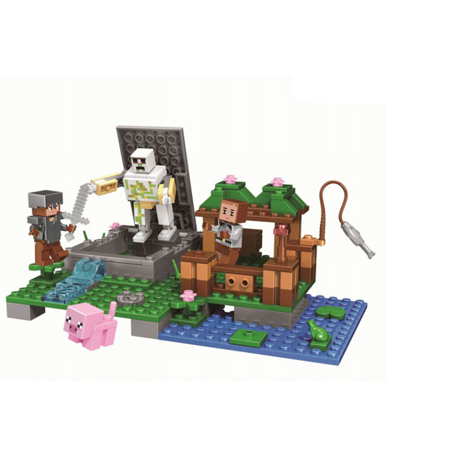 Конструктор Bela 10962 My World Голем на ферме (аналог Lego Minecraft) 219 деталей - фото 3 - id-p102190958