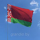 Флаг Беларуси 1 х 2 метра (печать сублимационная, пошив), фото 2