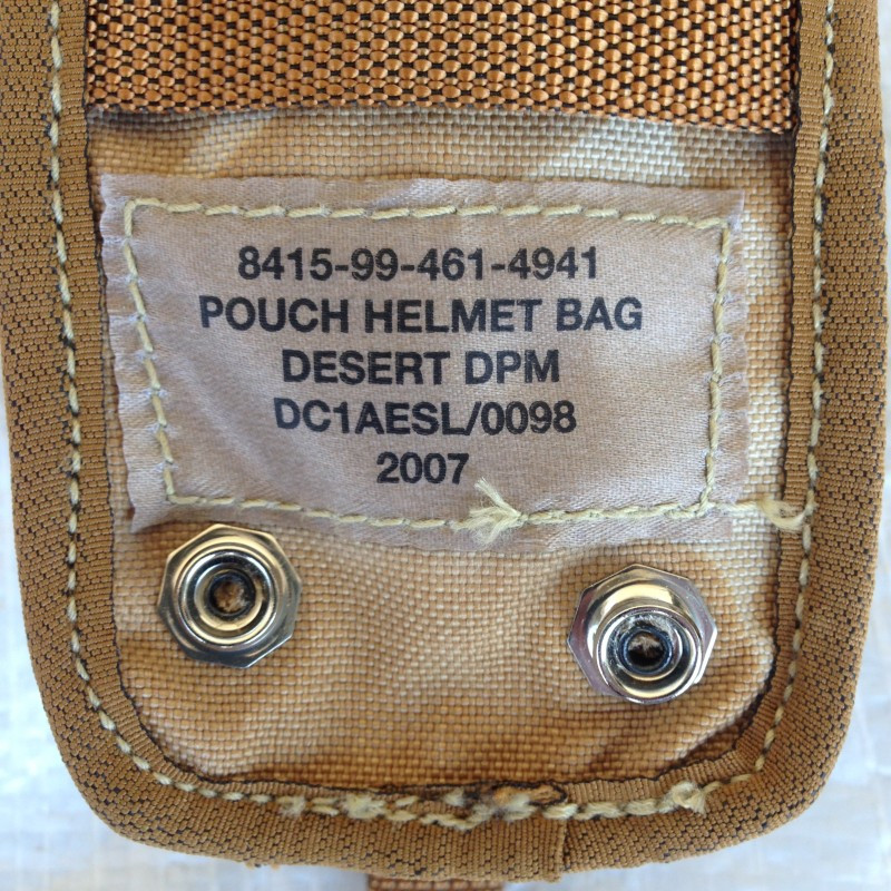 Подсумок для сумки под шлем Helmet Bag Англия, Molle, DESERT. - фото 4 - id-p102199339