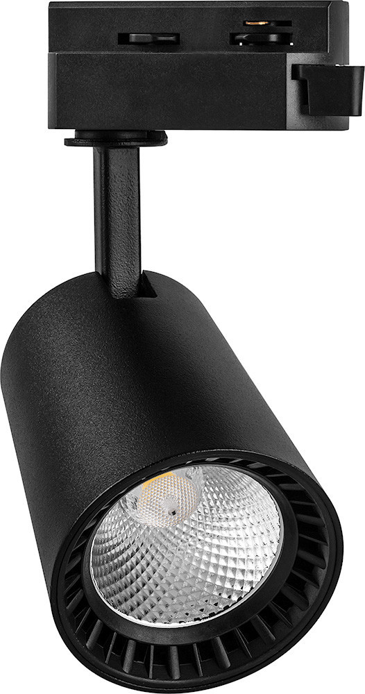 Светильник трековый черный AL100 Feron 12W 4000K.