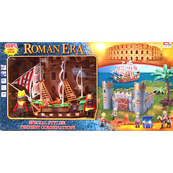 Игровой набор Roman Era Рыцари Пиратский корабль (свет, звук) 0812-1  